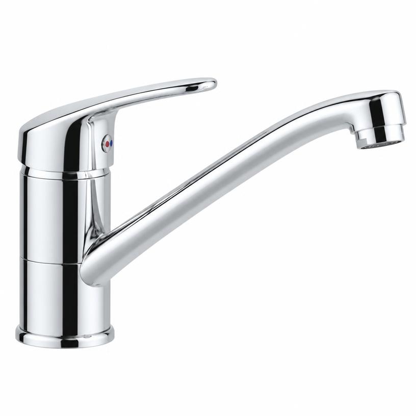 Torneira Monocomando Cozinha Cromada Bica Móvel